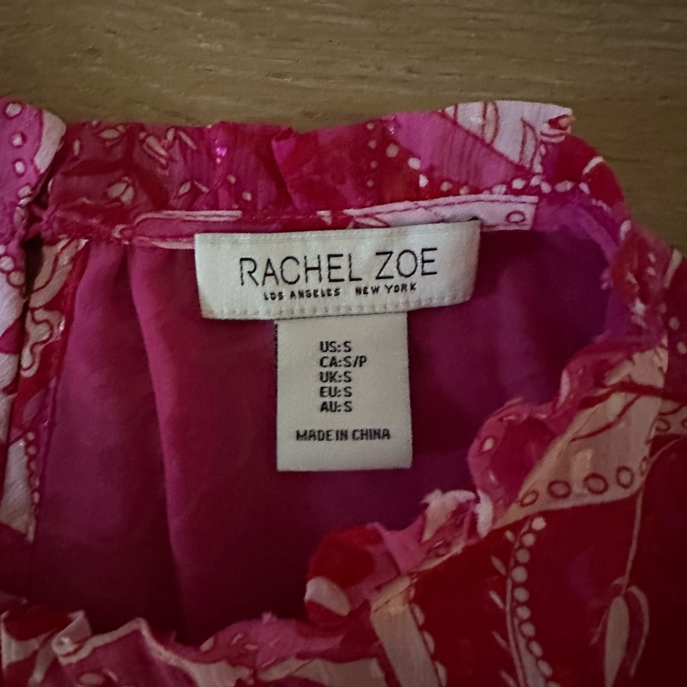Rachel Zoe Ruffle Top - Picture 2 of 6